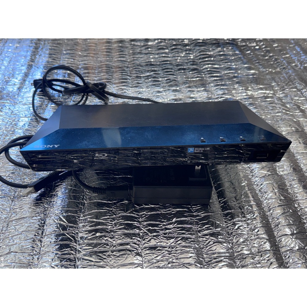Sony BDP-S3100 Blu-ray DVD Player Built-in Wi-Fi Streaming Black HDMI USB